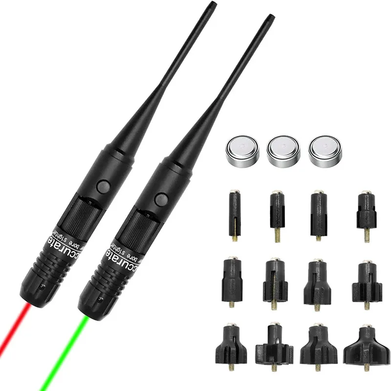 0.177 A 12Ga Calibro Verde Laser Boresighter Bore Sight Kit Fucili Da Caccia Tattici