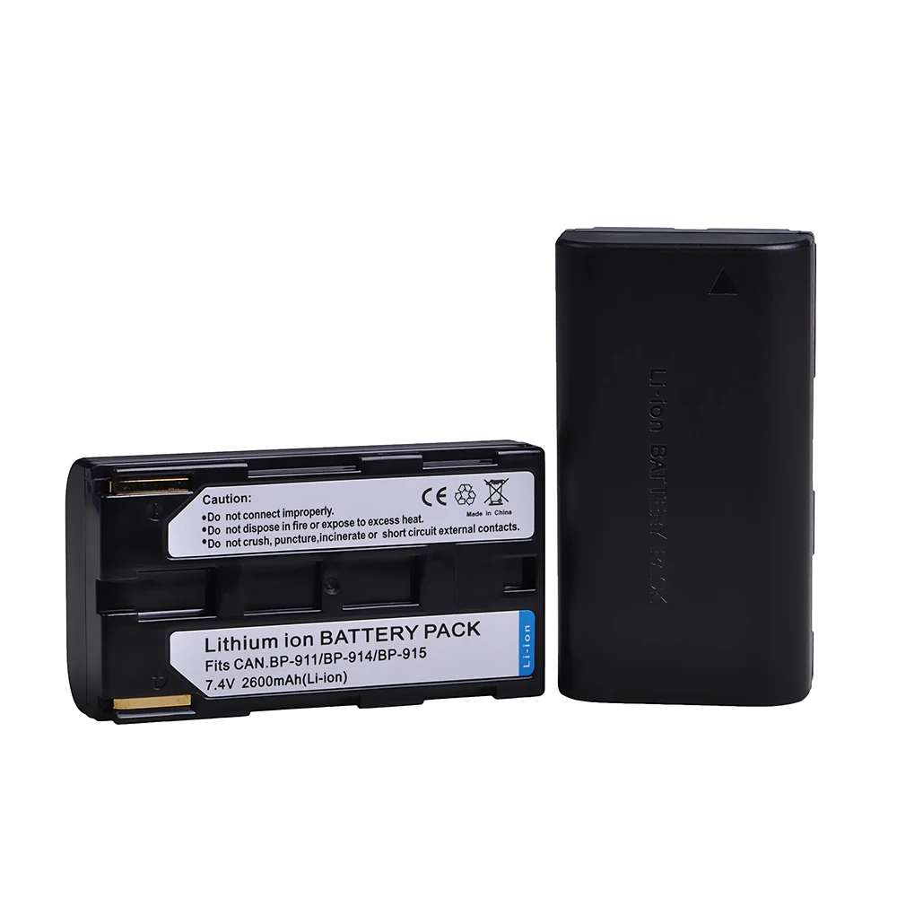 Bp-911 Batteria Di Ricambio Per Canon Bp-914 Bp-915 Bp-924 Bp-927 Bp-941, Canon C2, Dm-Mv1 Mv10, Es50, Es520A, Es60, Fv1, G10