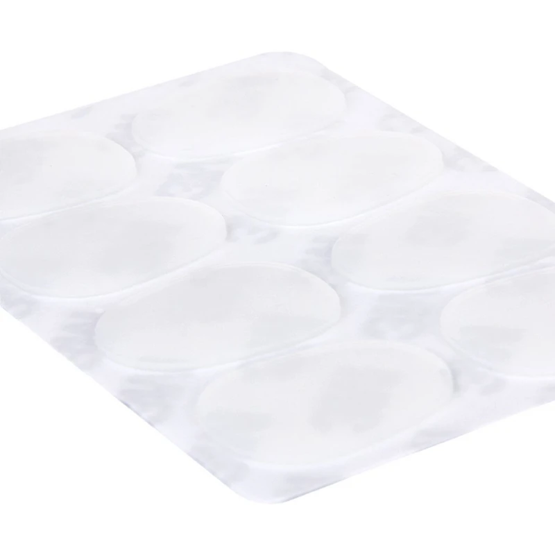 16Pcs Alto/Tenor Saxophone Sax Mouthpiece Patches Pads Cushions 0.8Mm---Translucent