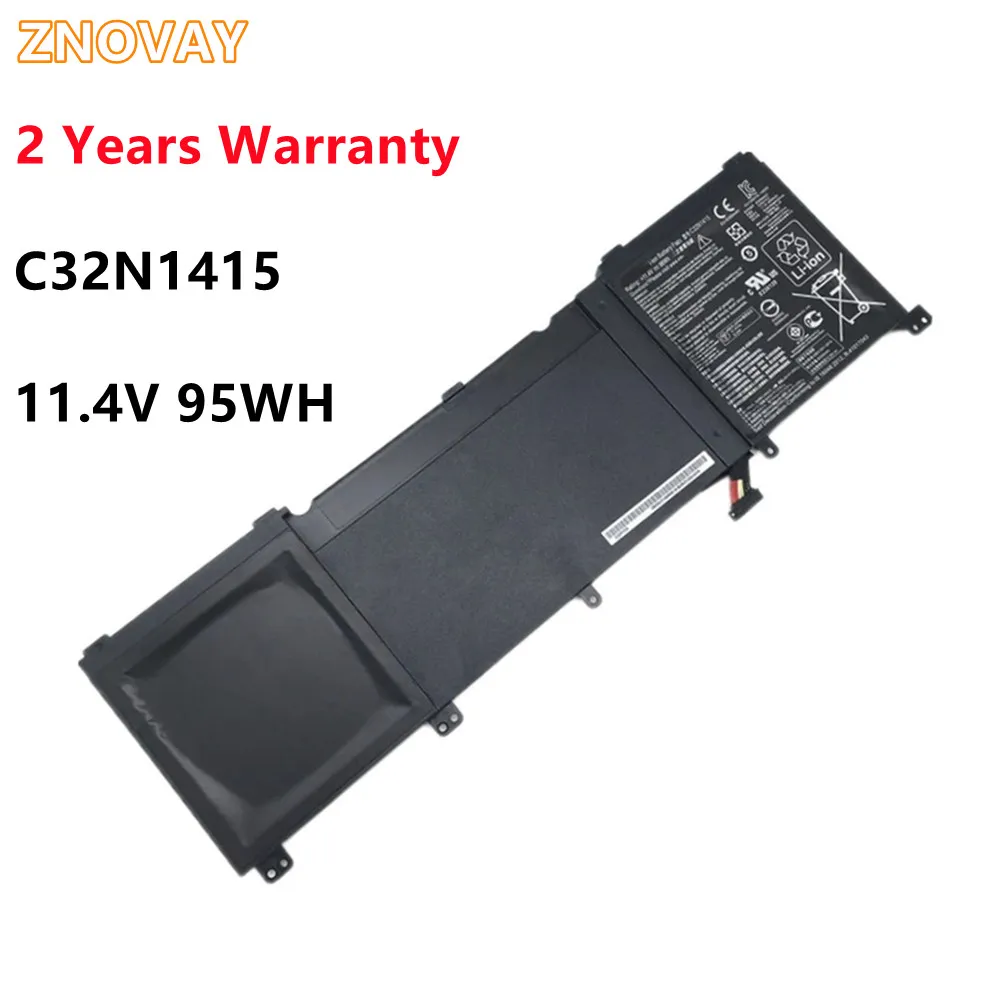 Batteria Per Laptop Znovay C32N1415 11.4V 95Wh Per Asus Zenbook Pro Ux501 G501Vw G501Jw Ux501Vw Ux501Jw N501Vw Muslimate