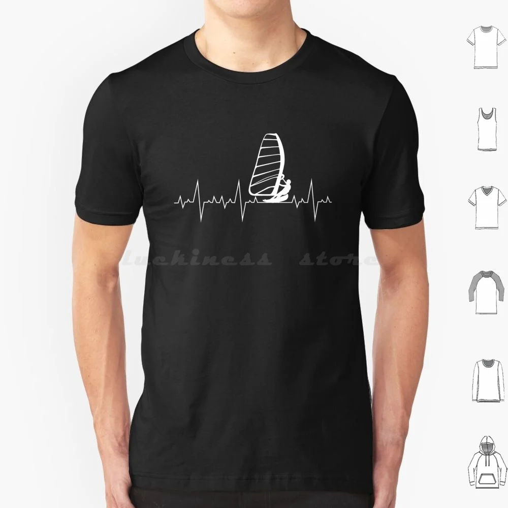 Windsurfer Windsurf Ocean Summer Gift T Shirt Cotton Uomo Donna Stampa Fai Da Te Windsurf Surf Windsurfer Surfer Sea Wind Surf
