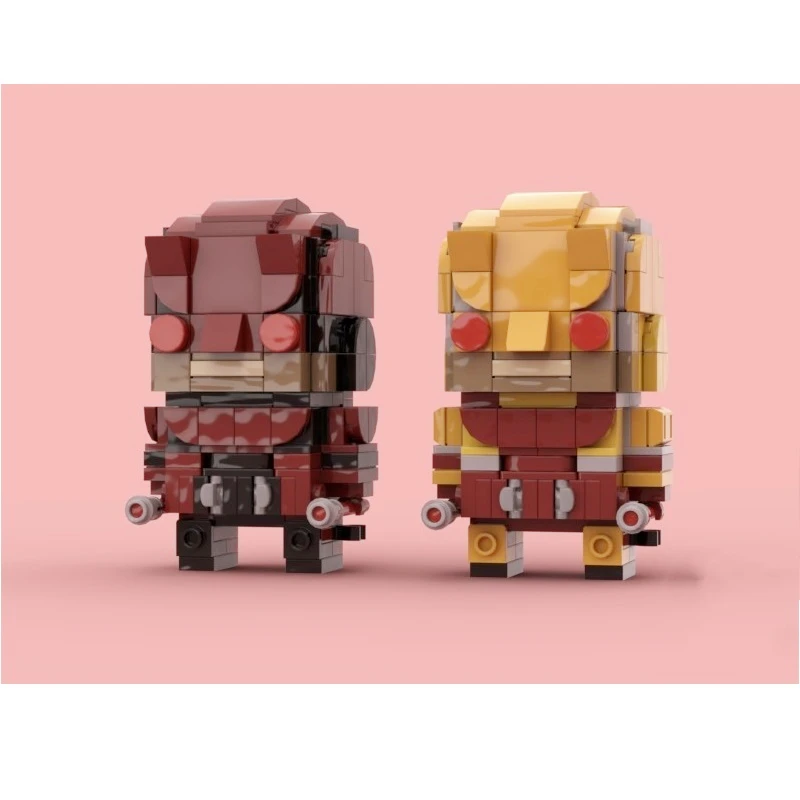 Plastica Abs Daredevil Brickheadz Building Blocks Mini Action Figure Toys
