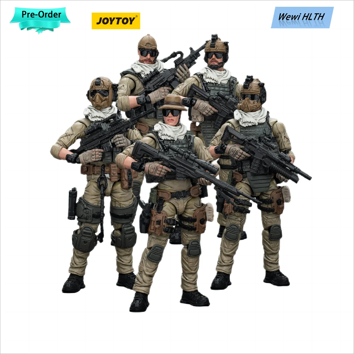[Pre-Ordine] Joytoy 1/18 Action Figure U.S.Army Delta Assault Squad Soldiers Figure Anime Militari Modello Da Collezione Spedizione Gratuita