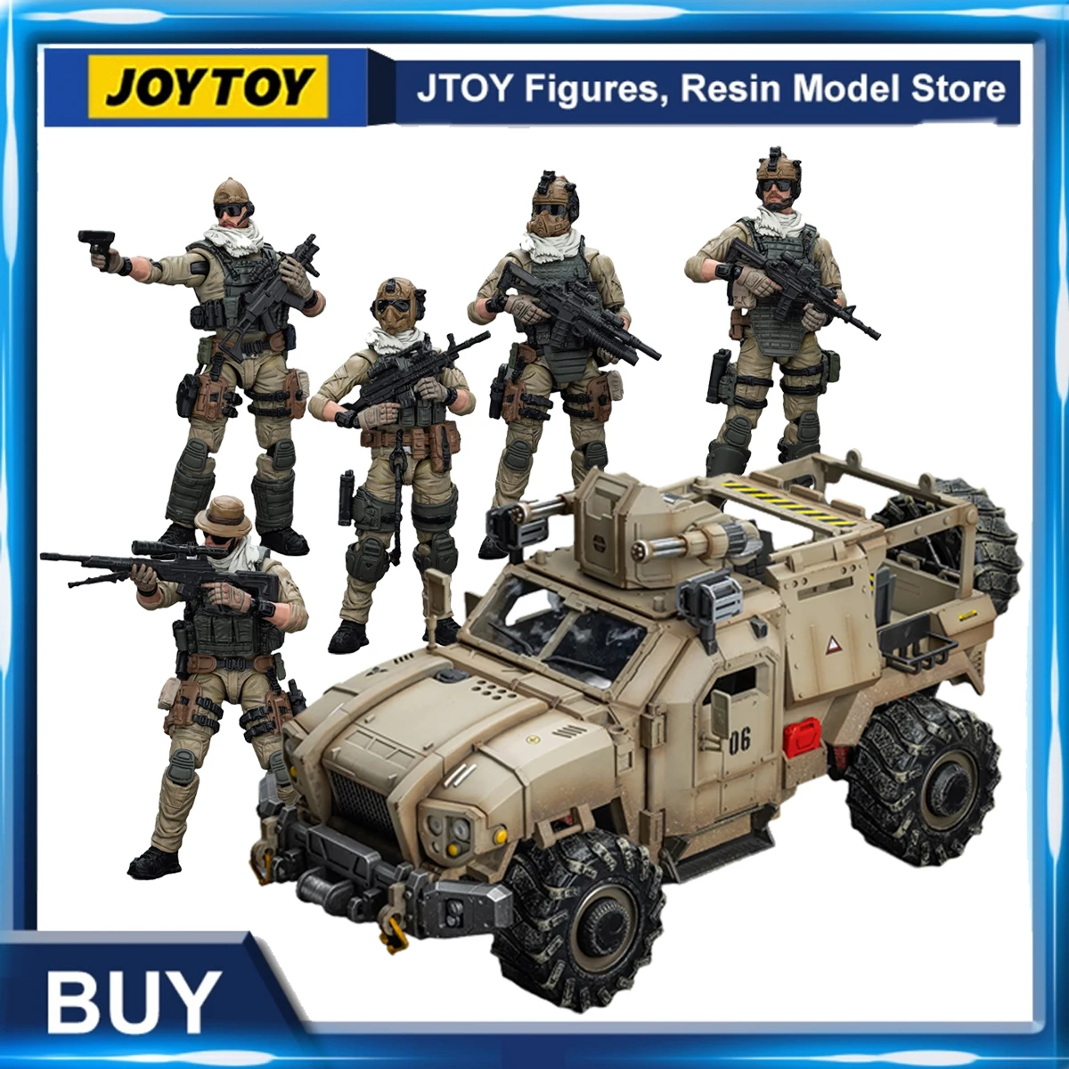 [Pre-Ordine] Joytoy 1/18 Action Figures Militari U.S.Army Delta Assault Squad Collezione Anime Modello Giocattolo Regalo