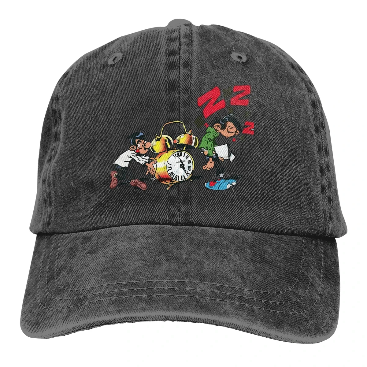 Wake Up Berretto Da Baseball Uomo Cappelli Donna Visiera Protezione Snapback Gaston Lagaffe Comics Caps