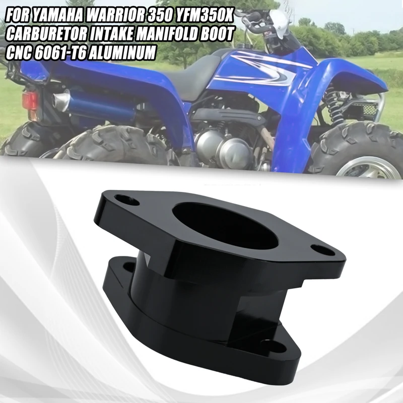 Collettore Di Aspirazione Aria Moto Per Yamaha Warrior 350 Yfm350X Carburatore Collettore Di Aspirazione Boot Sostituzione Modifica Motore