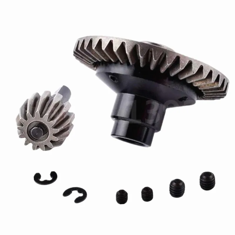 Cnc Diff Principale E Bevel Gear Set 38T & 13T Heavy Duty Bevel Gear Set Ax30395 Per 1/10 Assiale Scx10 Rc Rock Crawler Camion Op Parti