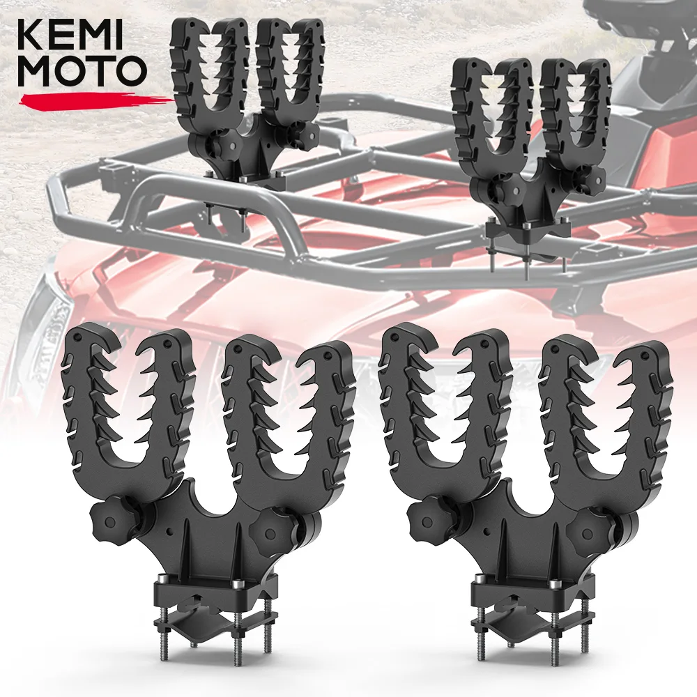 Barra Tonda/Quadrata Atv Utv Gun Bow Rack Mount Holder Moto Moto Scooter Motoslitta Compatibile Con Polaris Per Cf Moto