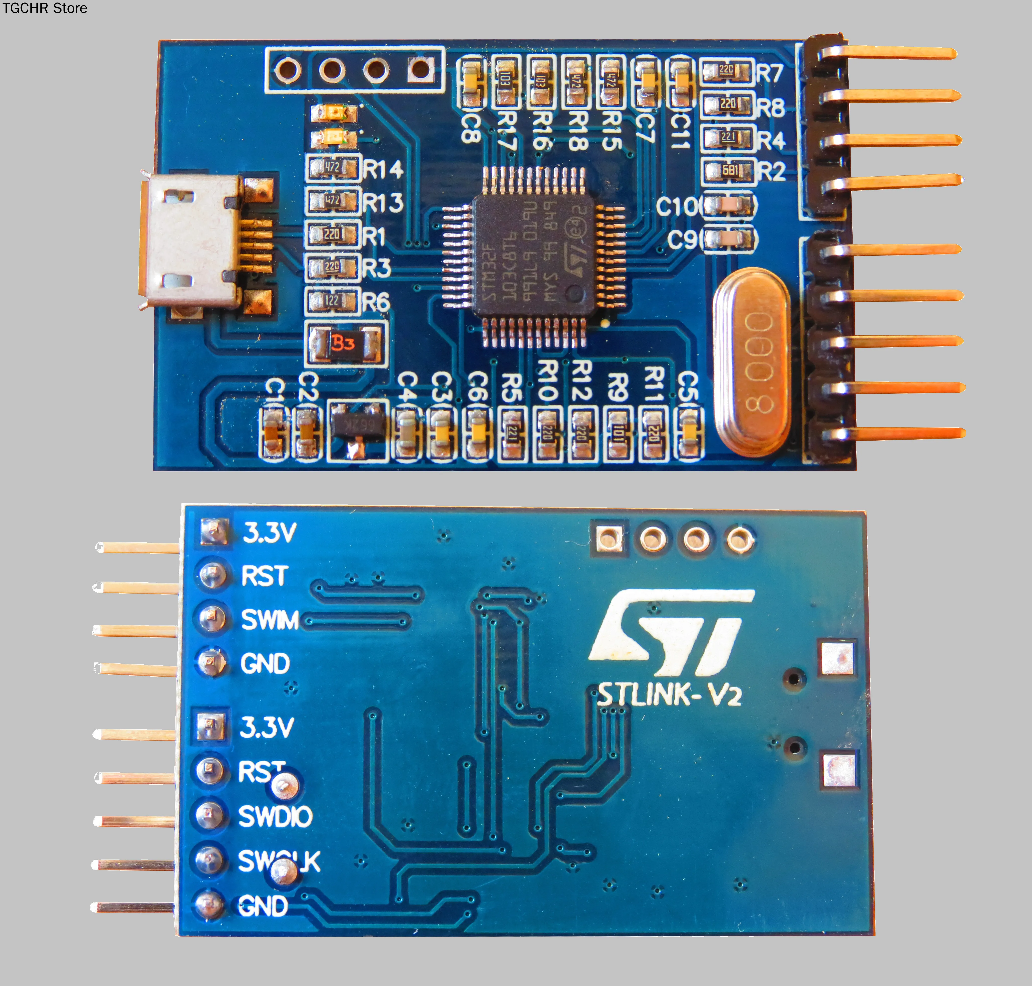 Emulazione Stlink Firmware St Link V2 Aggiornamento Automatico Emulatore Stm32 Emulatore Stm8 Keil5