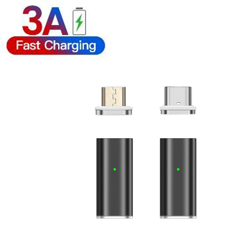Adattatore Magnetico Da Tipo C A C Per Samsung Galaxy Tab S6 Lite, Lte, M11, Galaxy A11, Galaxy A41, Galaxy A80, Galaxy A21