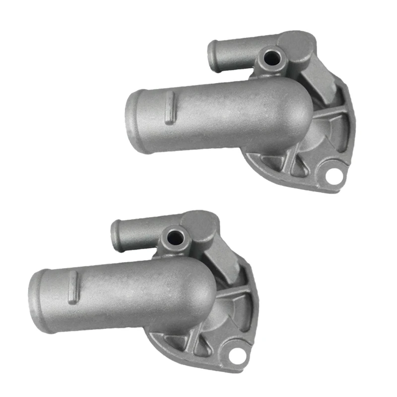 2X Car Engine Coolant Thermostat Housing For Jeep Wrangler Tj Grand Cherokee 53006192