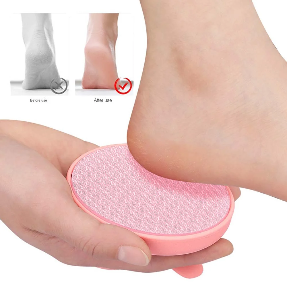 Nano Glass Foot File Raspa Foot Scrubber Callus Dead Skin Remover Foot Grinder Grinding Stone Donna Uomo Cura Dei Piedi Strumenti Per Pedicure