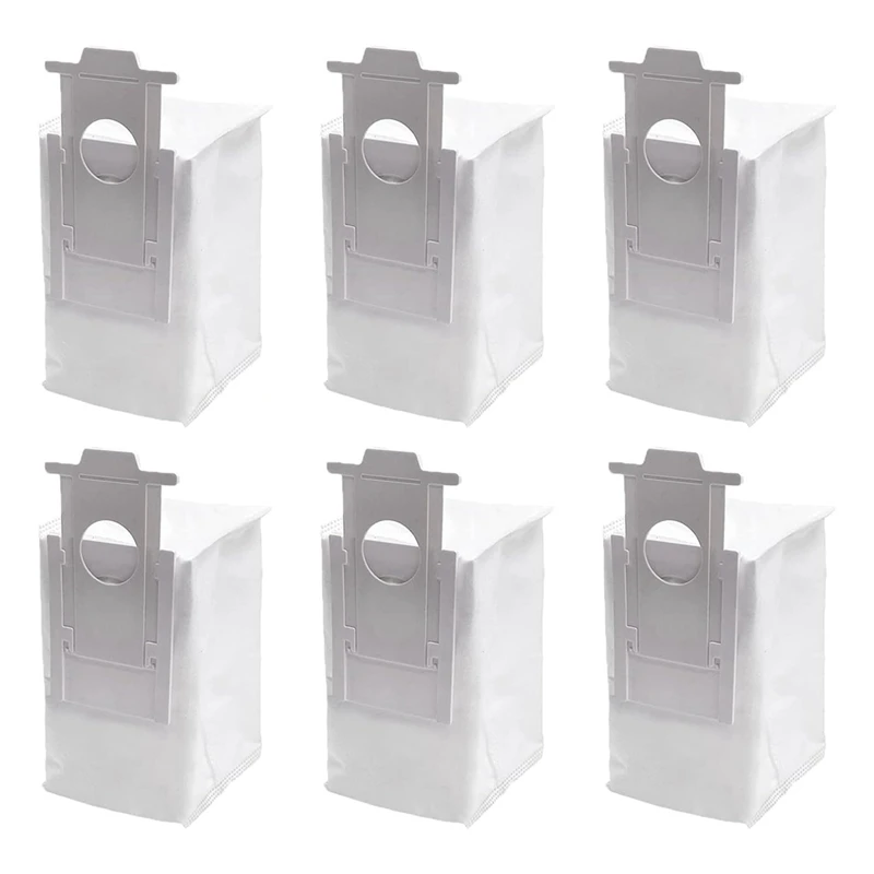 Sanq 6 Pezzi Sacchetti Per La Polvere Accessori Per Samsung Jet Bot Ai + Vca-Rdb95 Clean Station Vacuum Bag