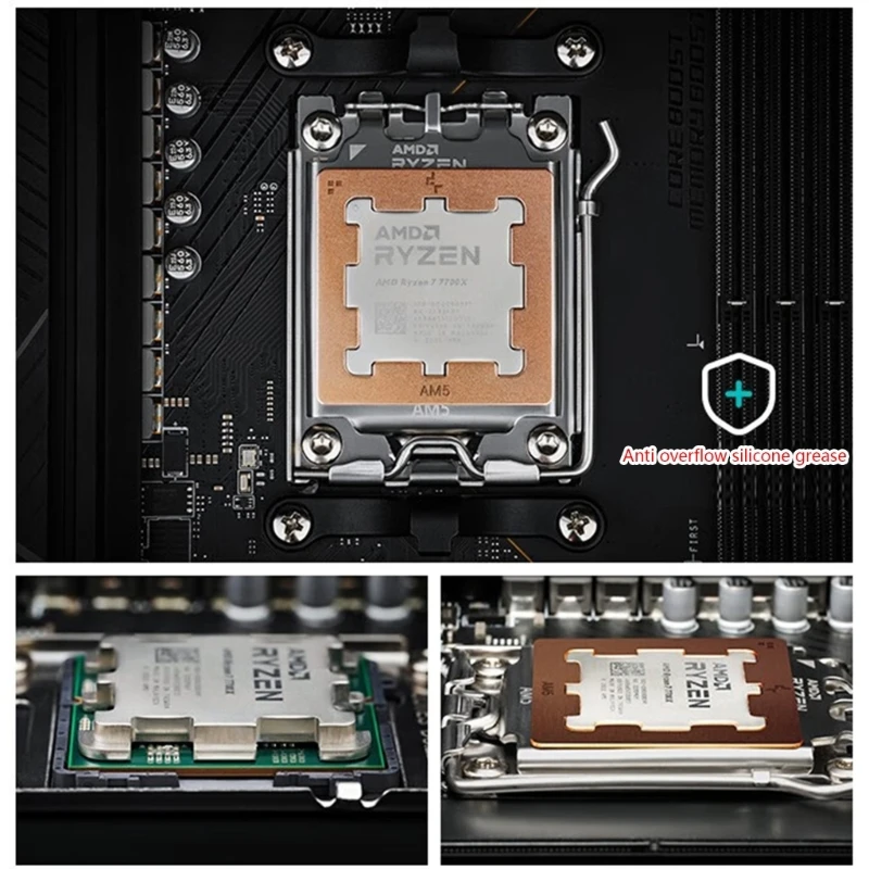 Telaio Contatti Cpu Am5 Avanzato Telaio Contatti Anti-Flessione Am5 Per 7950X