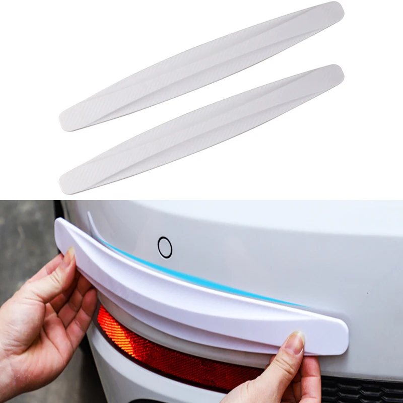2Pcs Car Bumper Strip Guard Corner Strips Scratch Protector Per Renault Arkana Toyota