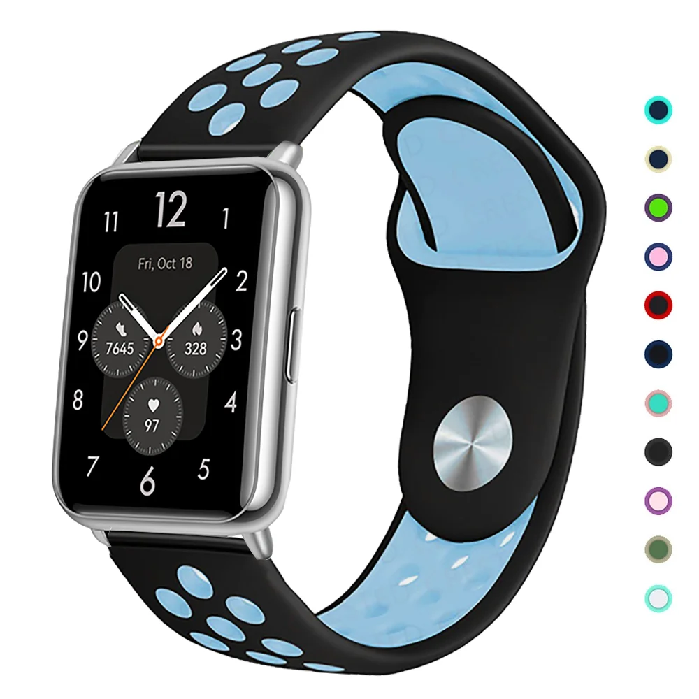 Cinturino Per Huawei Watch Fit 2 Band Active Classic Smartwatch Accessori Cinturino Di Ricambio Correa In Silicone Cinturino Huawei Watch Fit2