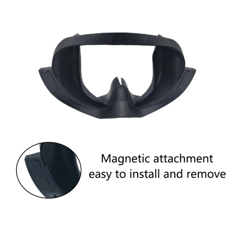 Eye Blinder Glasses Face Mask Eye Pad Silicone Morbido Per Meta Quest Drop Shipping