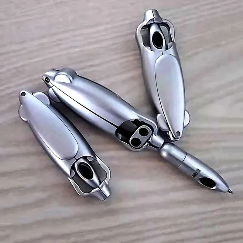 Creative Squid Transform Fidget Pen 0.5Mm Black Gel Pen Edc Adhd Fidget Toy Desk Toys Ansia Stress Relief School Opening Gift
