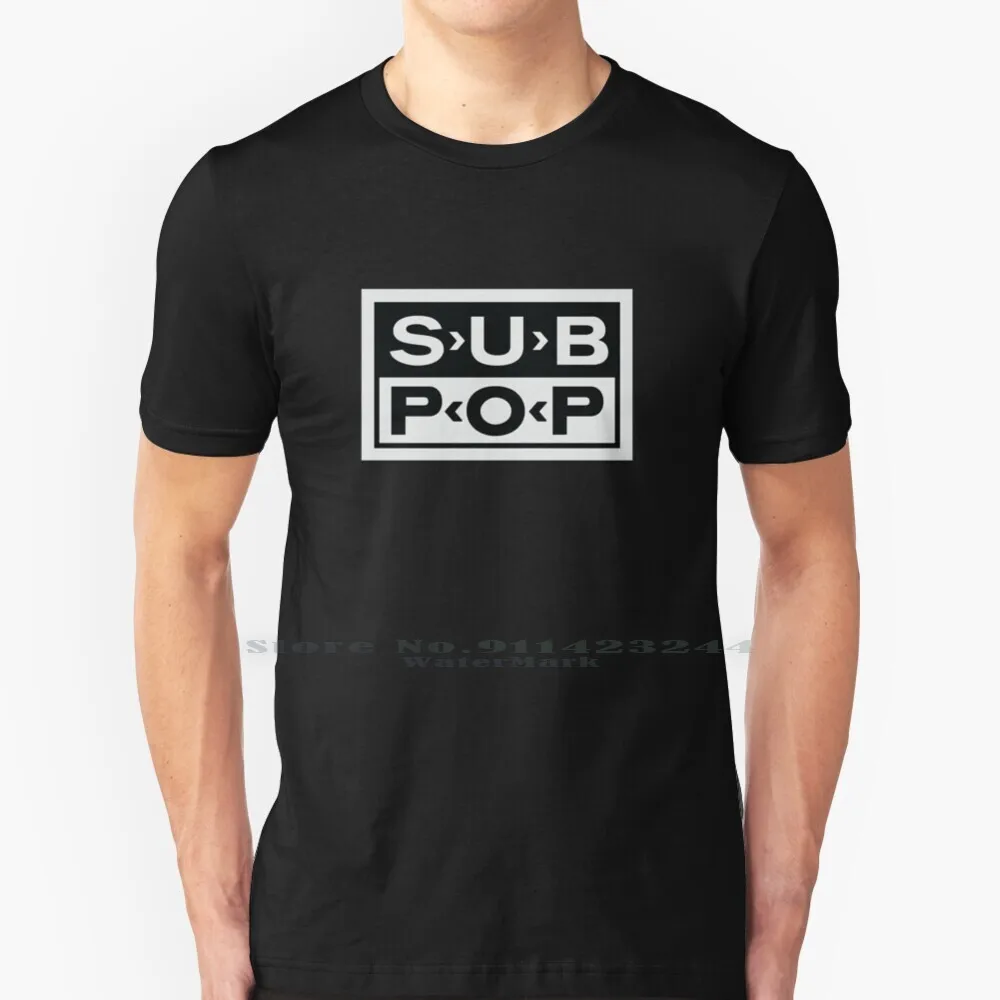 Maglietta Sub Pop Cotton 6Xl Subpop Records Sub Pop Label Pop Sub Records Sub Pop Records