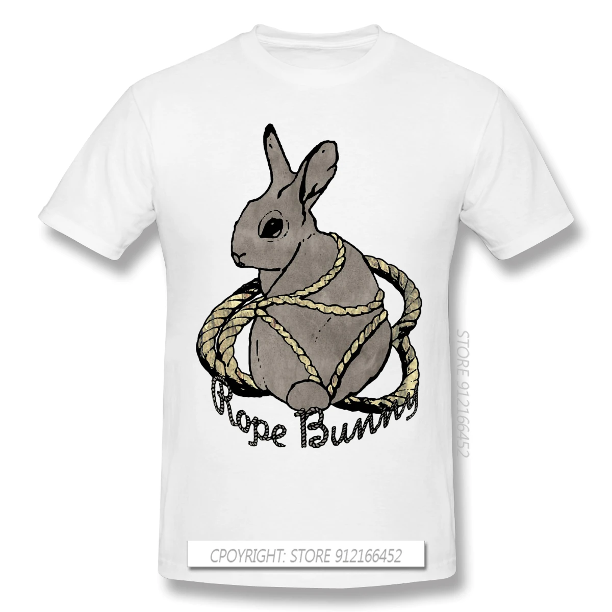 Sottomesso Sottomesso Master Sexy Sub Men 100% Cotton Tees T Shirt Print Rope Bunny Shibari Japanese Rope Bondage