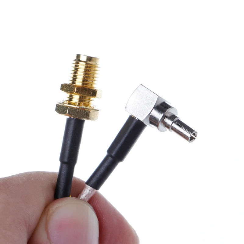 Connettore Sma Femmina A Crc9 Ad Angolo Retto Cavo Pigtail Rg316 15 6"