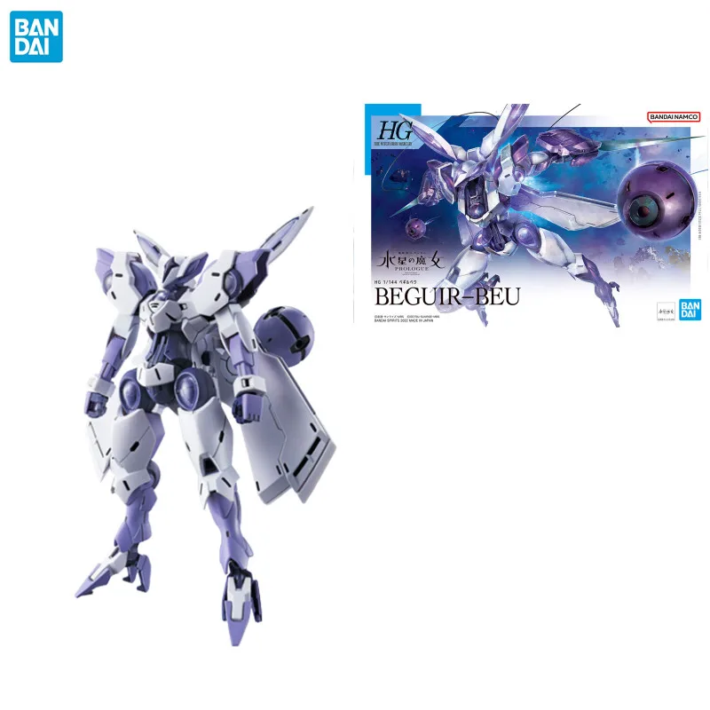 Originale Originale Gundam Model Kit Anime Figure Hg 1/144 Prologue Beguir-Beu Action Figure Assemblare Giocattoli Regali Per Bambini