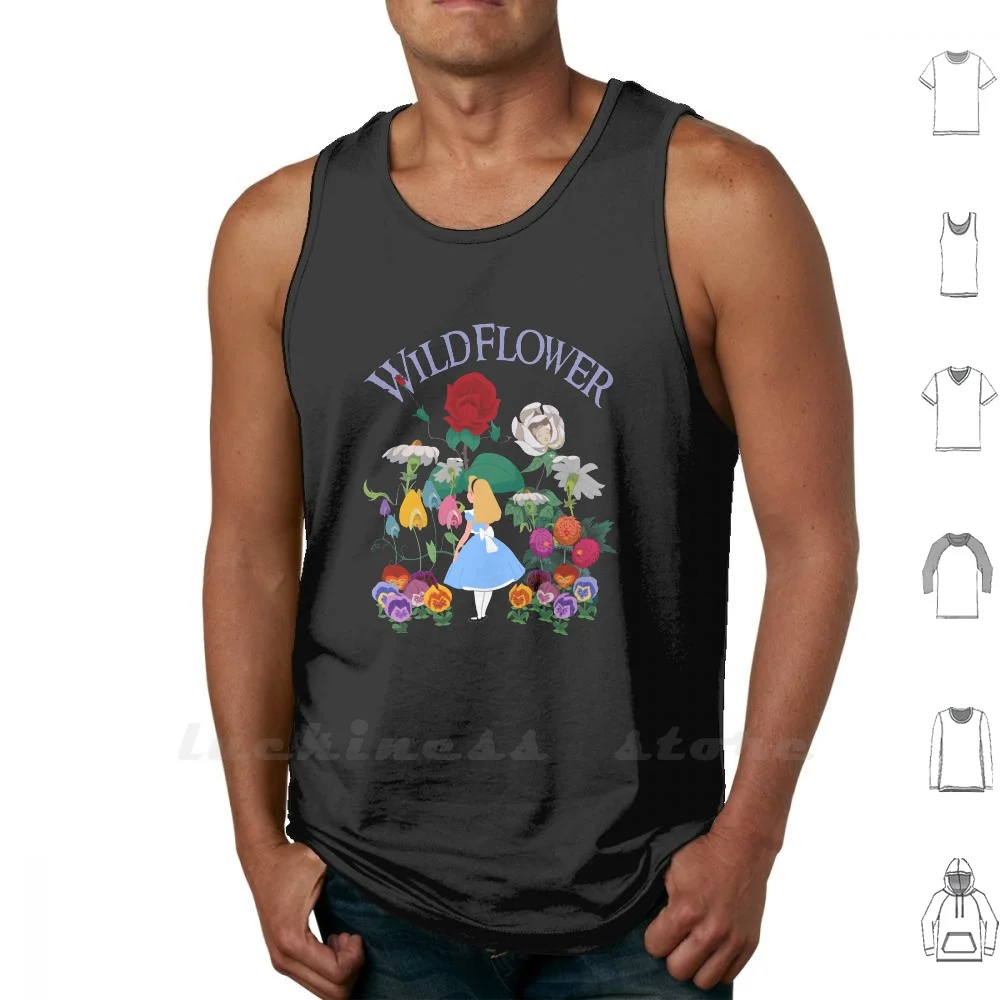 Canottiere Wildflower Stampa Fai Da Te Alice In Regali Wildflower World Fidanzata Regali Regalo Per I Suoi Regali Per Le Donne