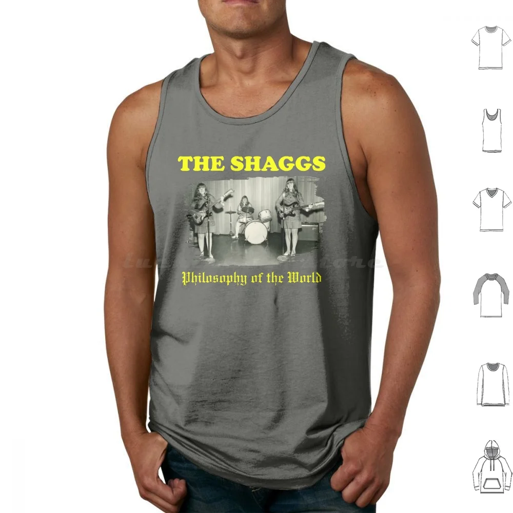 Le Canotte Shaggs Stampano Il Cotone The Shaggs Indie Vinyl Cool Best Band Phylosophy Of The World Punk Metal Hard