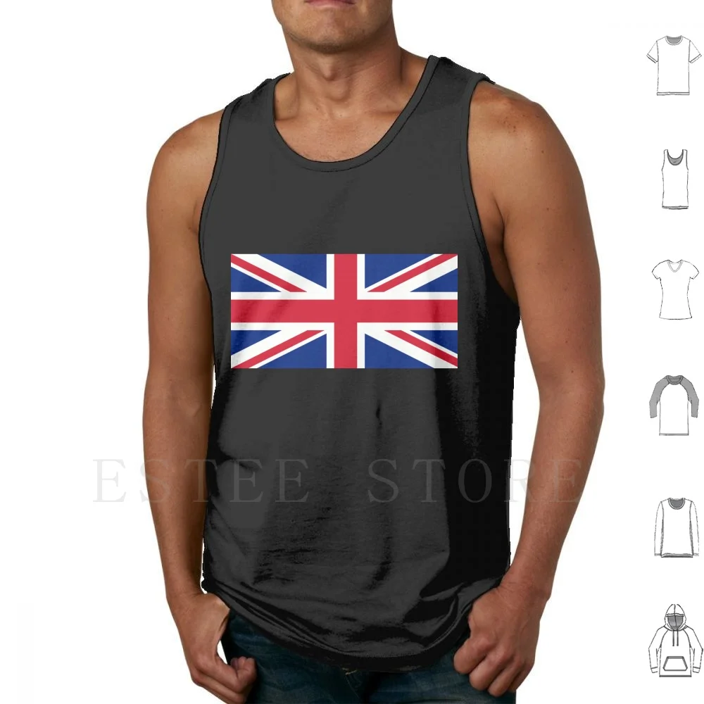 Inghilterra Uk Flag Canotte Canottiera Senza Maniche Inghilterra Regno Unito Union Jack Flag Paese Mondo Moda Uomo Donna Tendenze Tendenze
