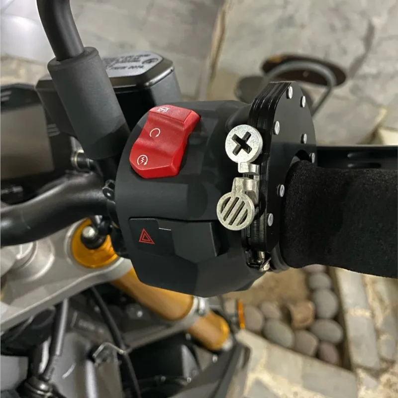 Moto Universale Cruise Control Moto Blocco Acceleratore Manubrio Per Ktm 990 Smt Supermoto T 990 Smt Supermoto R All Yeear