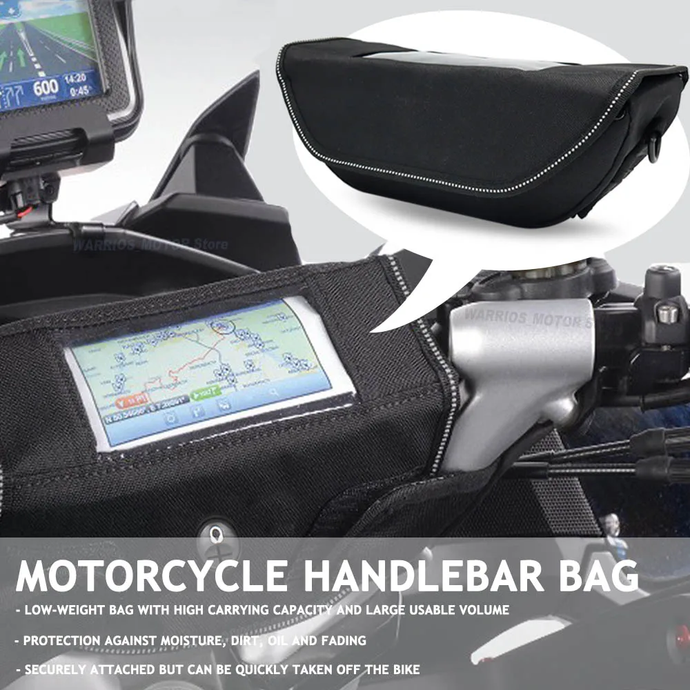 Per Triumph Tiger 800 Tiger 1200 Tiger Sport Moto Impermeabile E Antipolvere Borsa Portaoggetti Per Manubrio Per Triumph Tiger 800 T