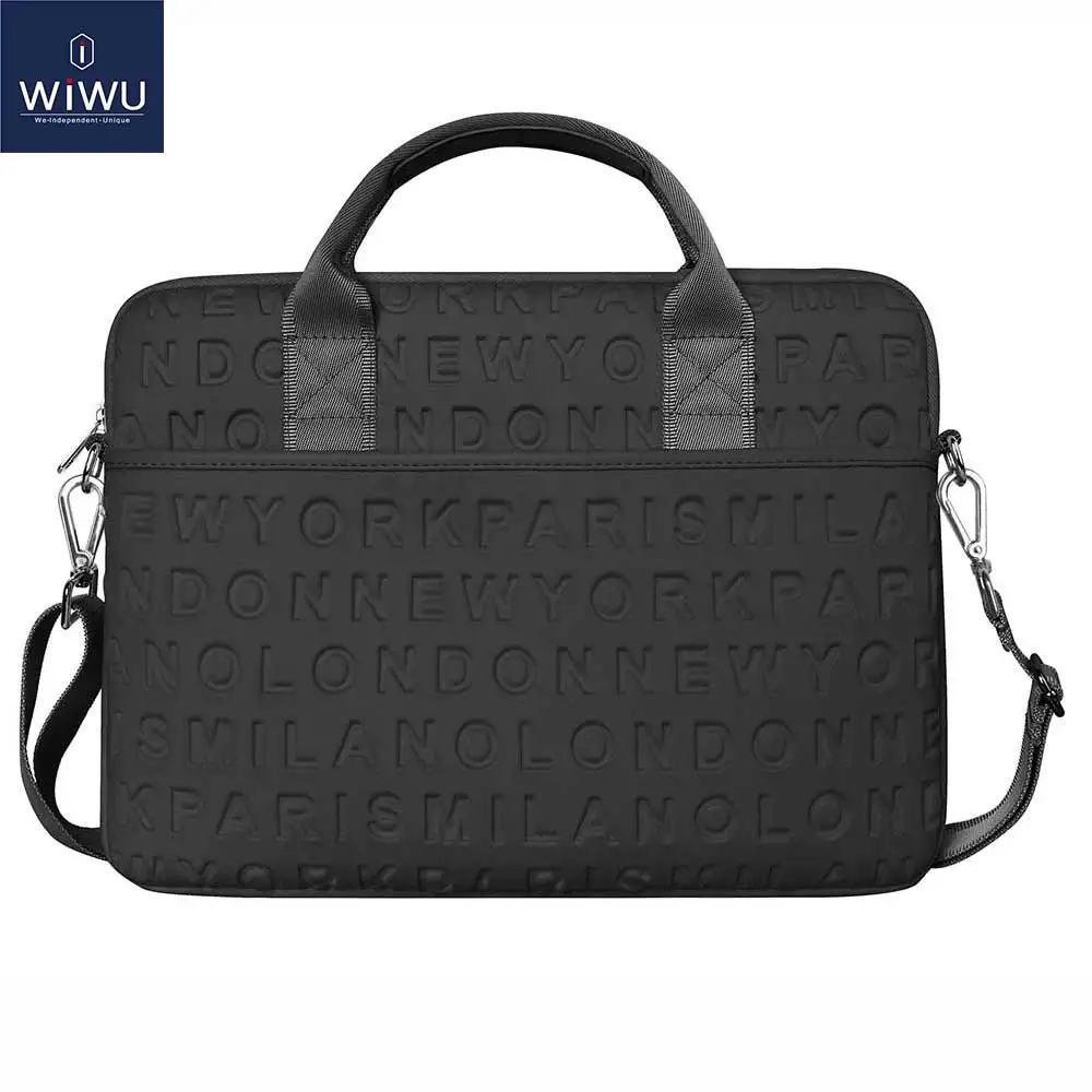 Wiwu Fashion Laptop Messenger Bag Per Macbook Air 15.3 2023 Borsa A Tracolla Impermeabile Per Donna Borse Per Laptop Leggere 13.3