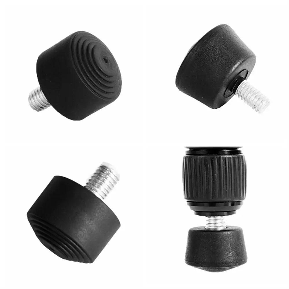 Piedino In Gomma Monopiede Universale Antiscivolo Da 3/8 O 1/4 Pollici Per Treppiede Benro Gitzo Manfrotto Monopiede