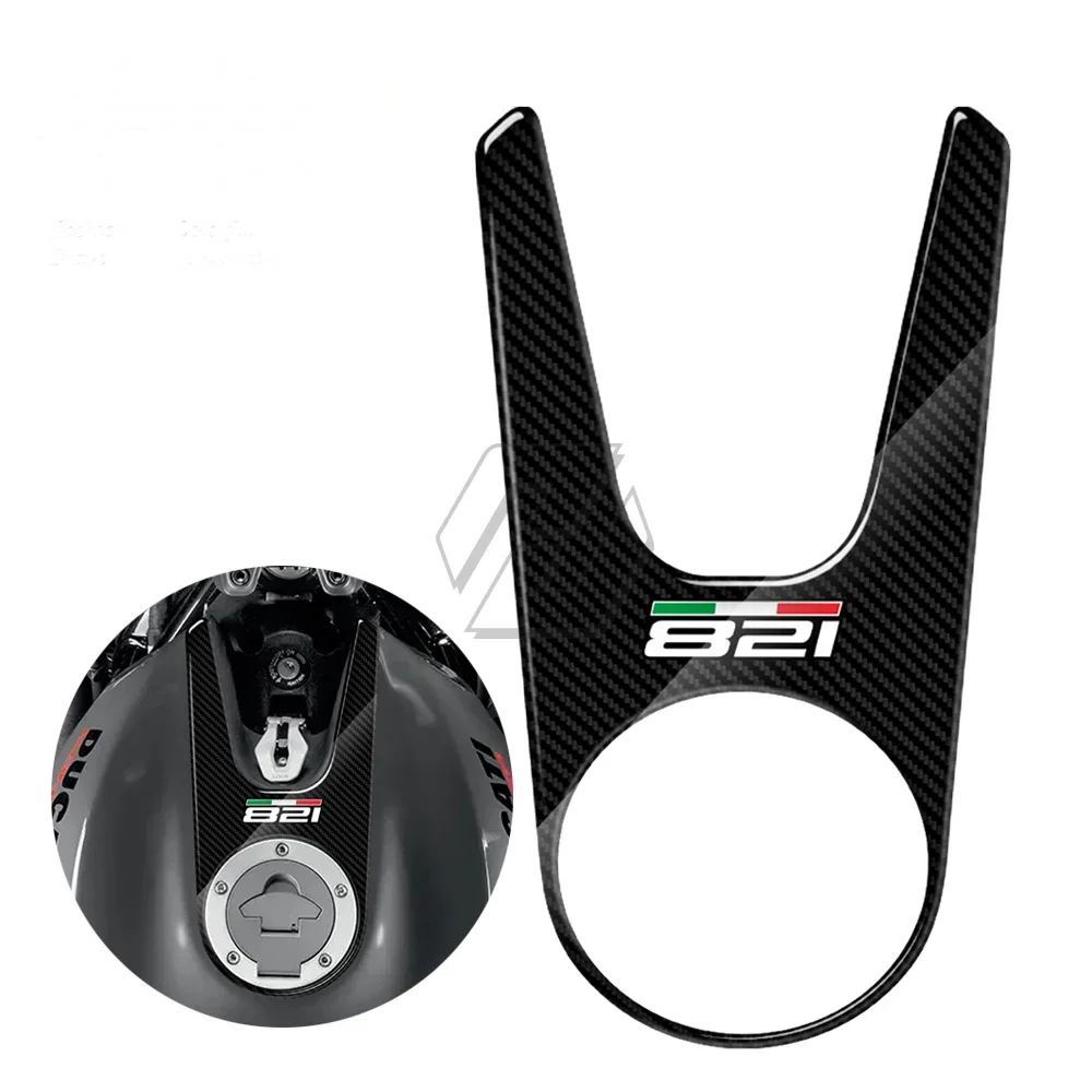 Per Ducati Monster 821 2015-2017 Protezione Per Canotta Moto 3D Carbon-Look
