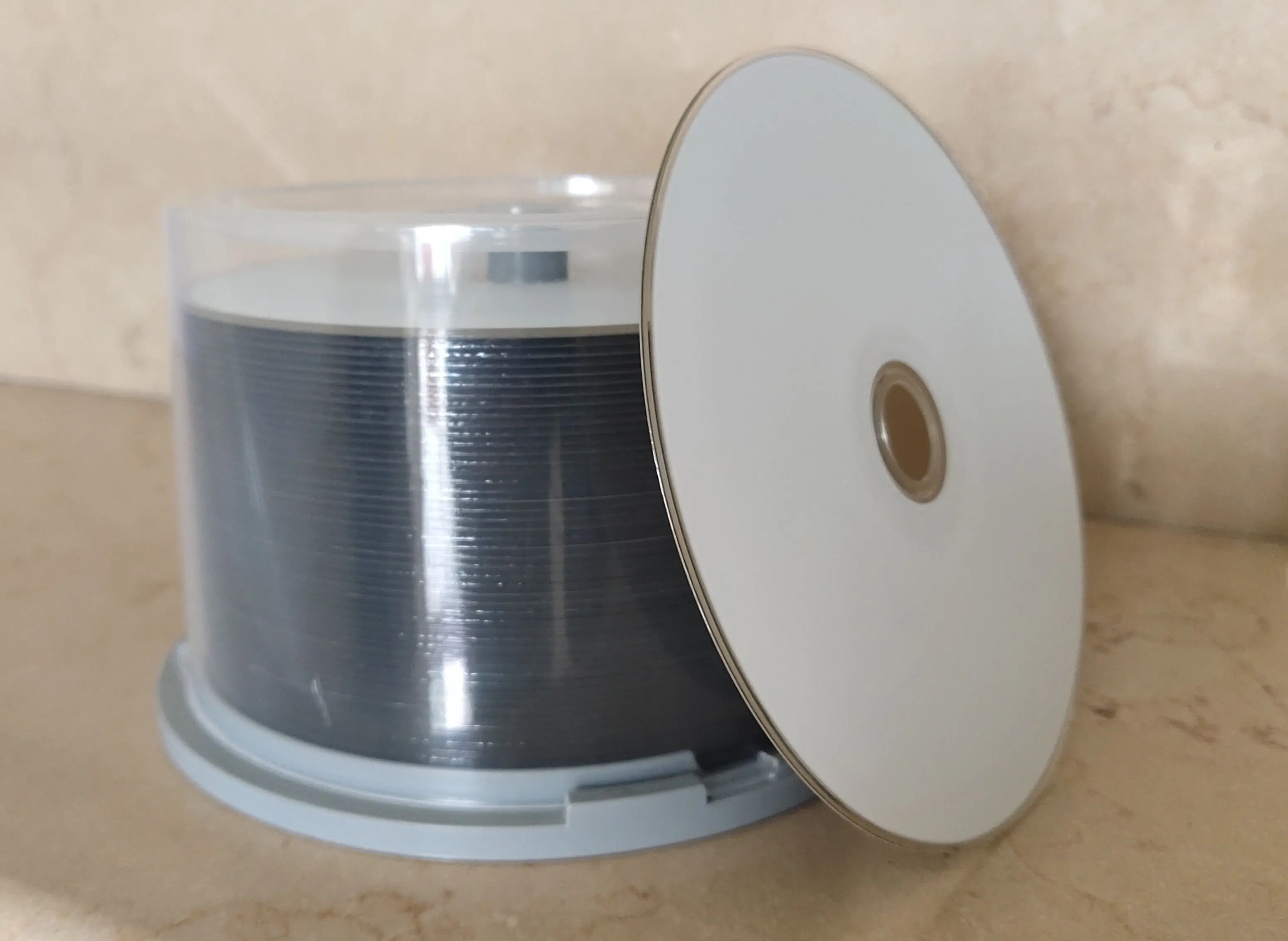 Disco Blu-Ray 2-8X Bdr 25G Bd-R 25Gb Blank Media 50 Pz/Lotto