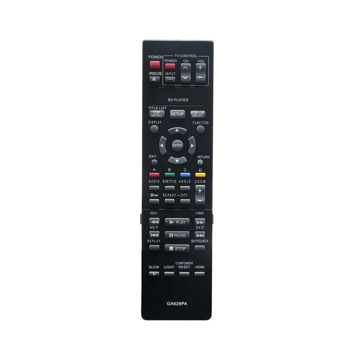 Sostituzione Del Telecomando Ga629Pa Per Lettore Dvd Blu-Ray Sharp Bd-Hp20U Bd-Hp20 Bd-Hp20X Bdhp20U Bdhp20 Bdhp20X