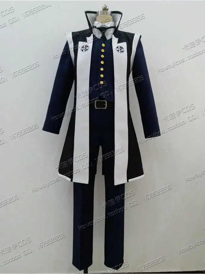 Ace Attorney: Dual Destini Simon Blackquill Cosplay Costume Su Ordine