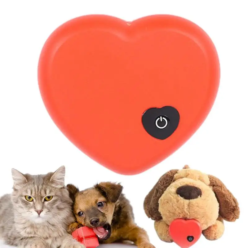 Lenitivo Pet Heartbeat Toy Puppy Giocattolo Per L'Addestramento Del Comportamento Sonno Coccole Battito Cardiaco Sollievo Dall'Ansia Cane Giochi Inter