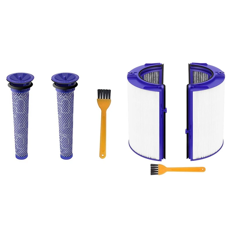 Filtro Antiaderente Pre-Motore Lavabile Per Dyson Dc58 Dc59 Dc61 Con Parte Del Filtro Hepa Per Dyson Tp06