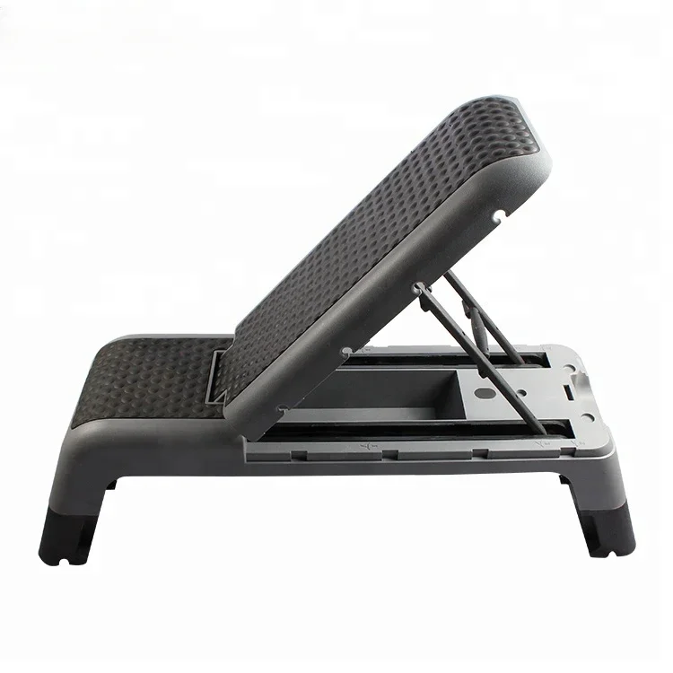 Allenamento Fitness Sit Up Bench Aerobica Step Platform Deck Panca Aerobica Regolabile