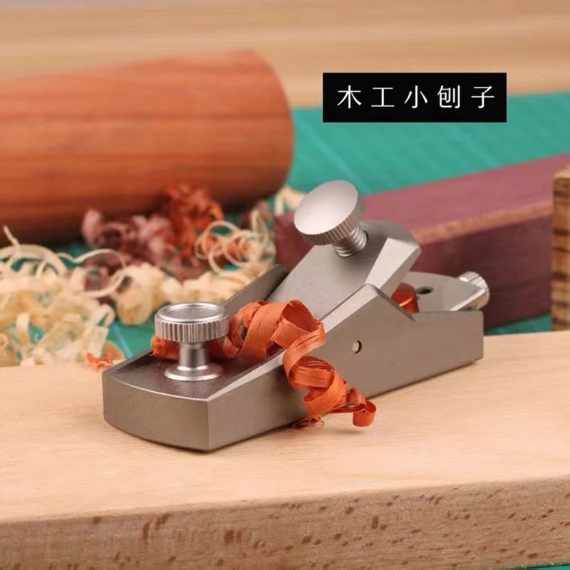 Mini Pialla Per La Lavorazione Del Legno Stile Europeo Palmare Block Plane Carpenter Tools Wood Bottom Edge Trimmer Piano Di Taglio In Lega Dura