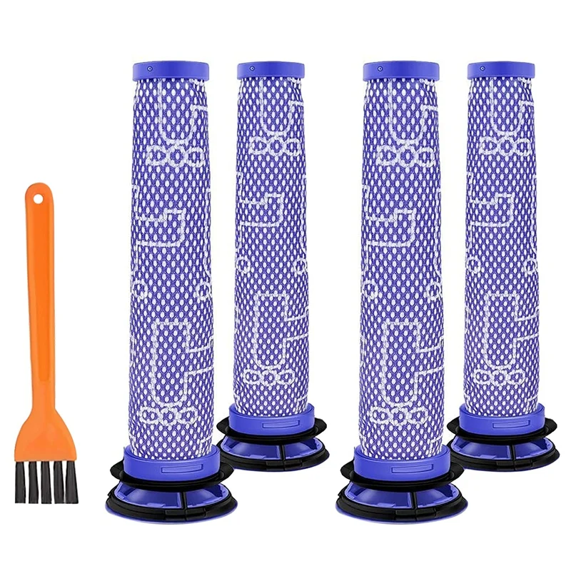 Prefiltro Di Ricambio Da 4 Pezzi Per Dyson-Vacuum Filter Compatibile Dyson V6 V7 V8 Accesssoire Filtre