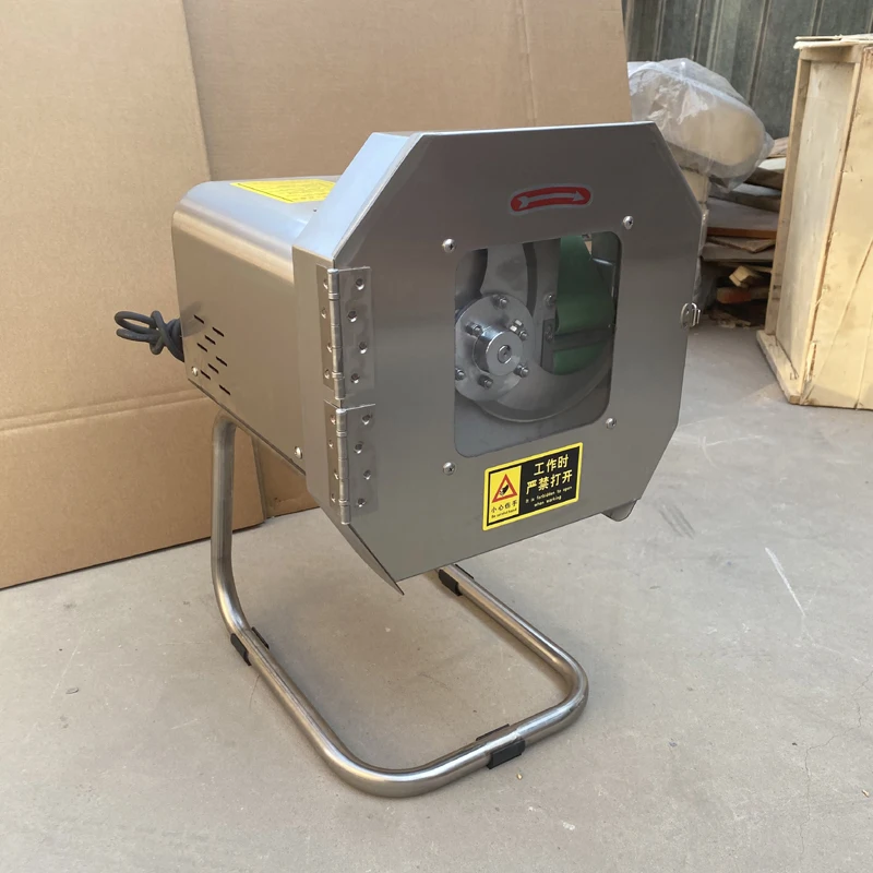 110V/220V Multifunzionale Verdura Carota Macchina Per Tagliare A Cubetti Affettatrice Commerciale Affettatrice Piccola Affettatrice Elettrica