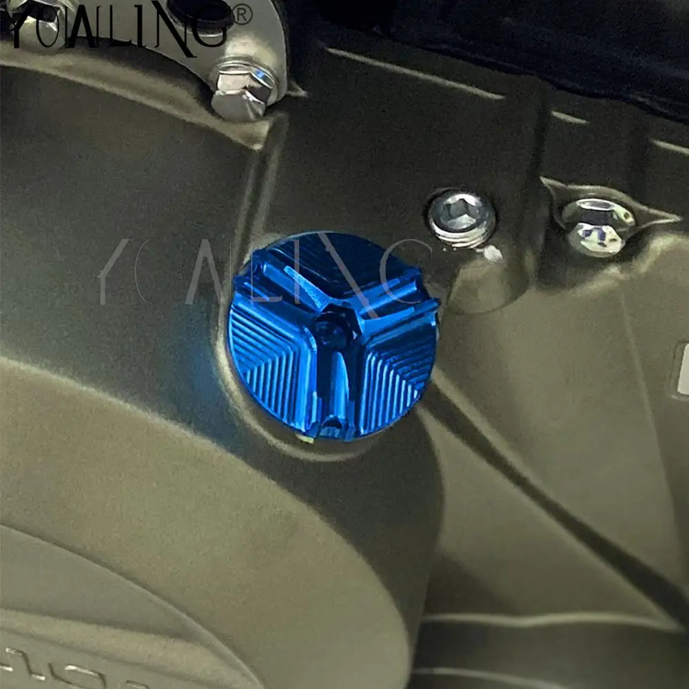 M20*1.5 Motorcycle Cnc Engine Oil Cup Filter Fuel Filler Tank Cover Cap Screw For Suzuki Gsr600 Gsr 600 1960-2013 2014 2015 2016