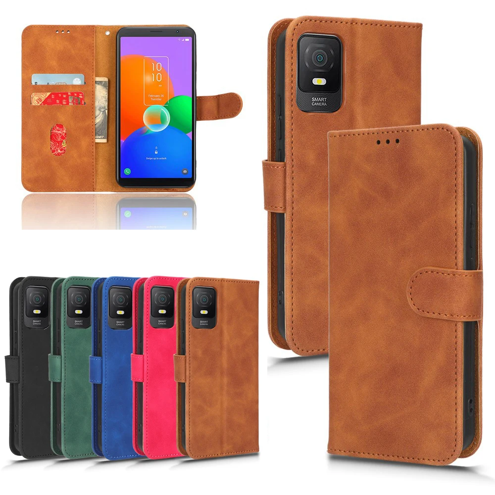 Per Tcl 403 Custodia Cover Coque Flip Wallet Custodie Per Cellulari Cover Borse Sunjolly Per Custodie Tcl 403