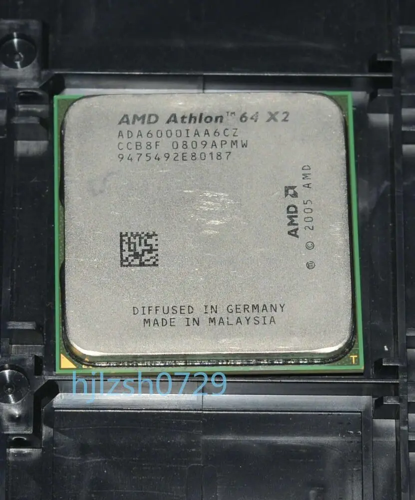 1 Pz Amd Athlon 64 X2 6000 + 3 Ghz Am2 Dual Core Ada6000Iaa6Cz 89W Processore Cpu