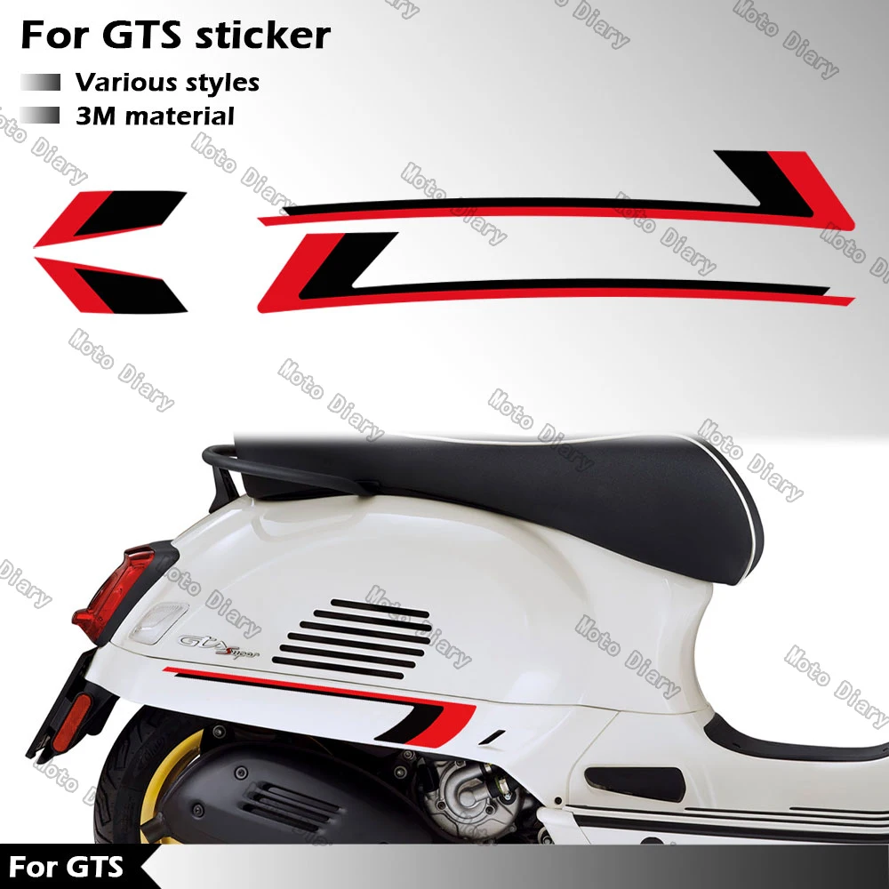 Adesivo Impermeabile Per Decalcomania Moto Per Vespa Gts 300 Gts 300 Hpe Gts 250 Gts 125 Super Sport