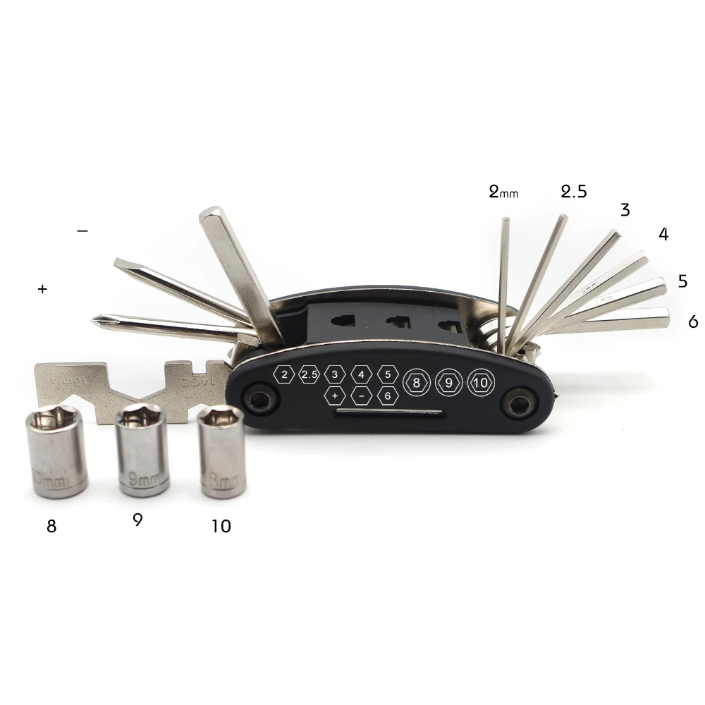 Moto Rcycle Kit Bici Da Bicicletta Multifunzione Mtb Mountain Cycle Moto Fix Tool Per Honda Monkey Z50 Msx 125 Nc 750X 700X Bmw Nine T