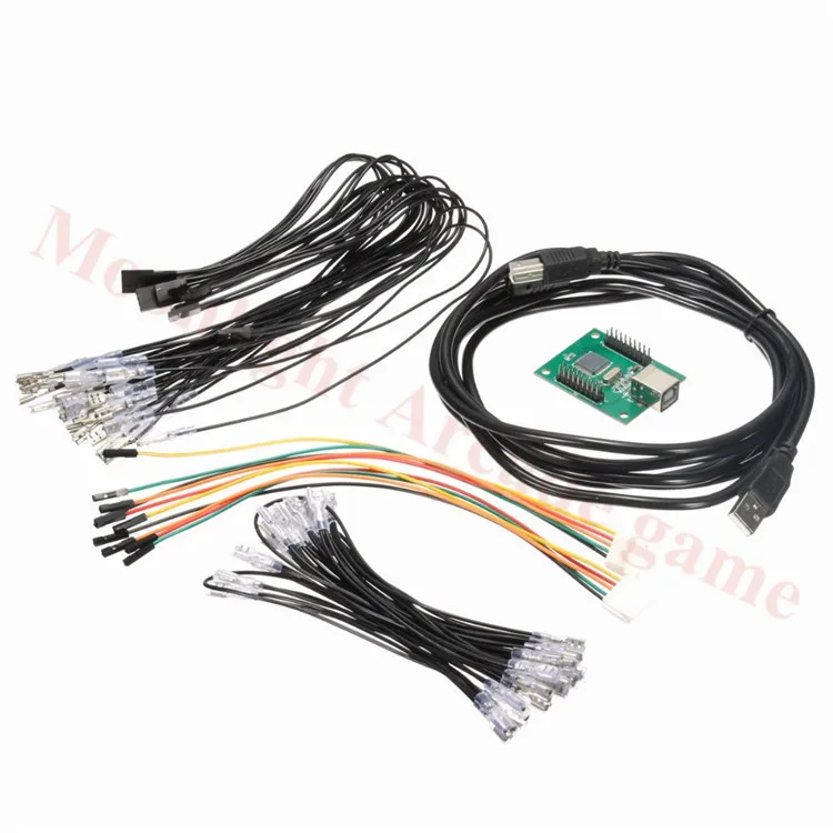 Usb A Jamma Pc Ps3 Arcade Interfaccia Controller Usb 2 Player Encoder Usb Mame Tastiera Multicade Arcade Joystick Scheda Encoder