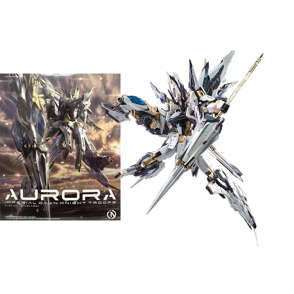 In Magazzino Dimensioni Infinite Originali Aurora Alloy Skeleton Mecha Assembly Models Ver. Anime Action Figures Model Collection Toy